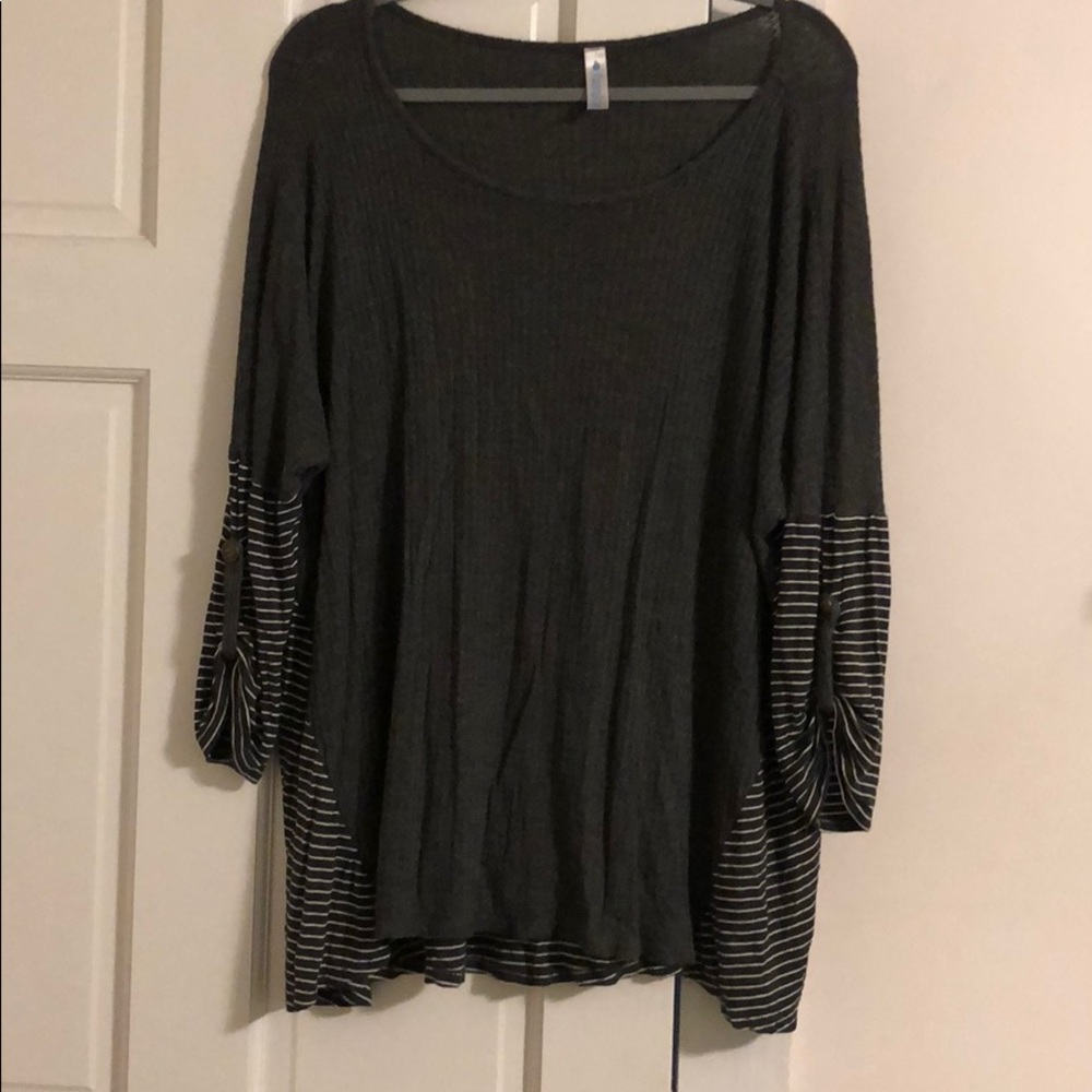 Grey boutique tunic